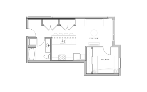 a black and white floor plan of a modern house